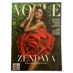 Vogue Magazine May 2024 Zendaya Future Sleeping Beauties John Galliano Runway